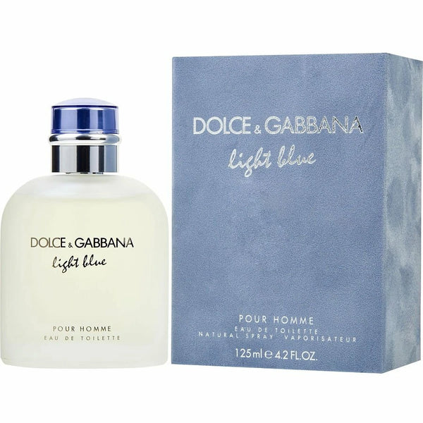 Dolce & Gabbana Light Blue Pour Homme Eau de Toilette Spray for Men 125ml / 75ml – New In Box