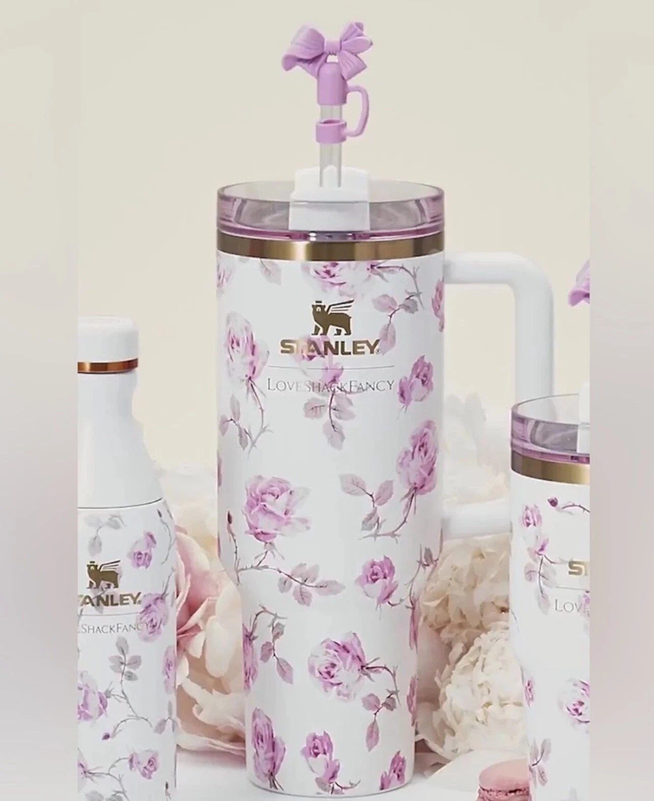 The Stanley x LoveShackFancy Quencher H2.0 FlowState Tumbler | 40 oz
