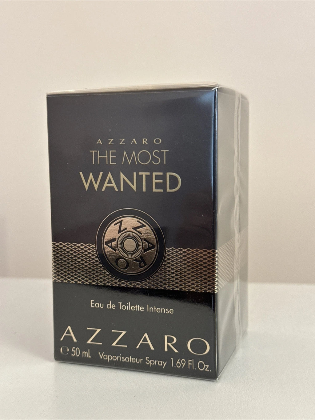 AZZARO The Most Wanted EDT Intense for Men Eau de Toilette Spray 1.69 fl oz / 50ml - New & Sealed