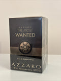 AZZARO The Most Wanted EDT Intense for Men Eau de Toilette Spray 1.69 fl oz / 50ml - New & Sealed