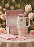 Stanley x LoveShackFancy Quencher H2.0 FlowState Tumbler – Blooming Heirloom Edition – 40 oz