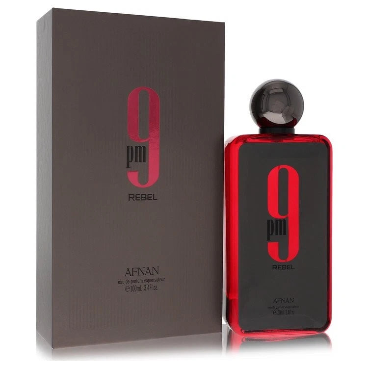 Afnan 9PM Rebel Eau de Parfum (EDP) Spray – Unisex – 3.4 oz / 100 mL