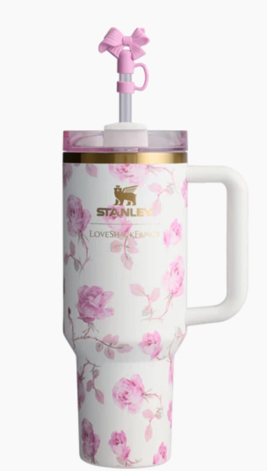 The Stanley x LoveShackFancy Quencher H2.0 FlowState Tumbler | 40 oz