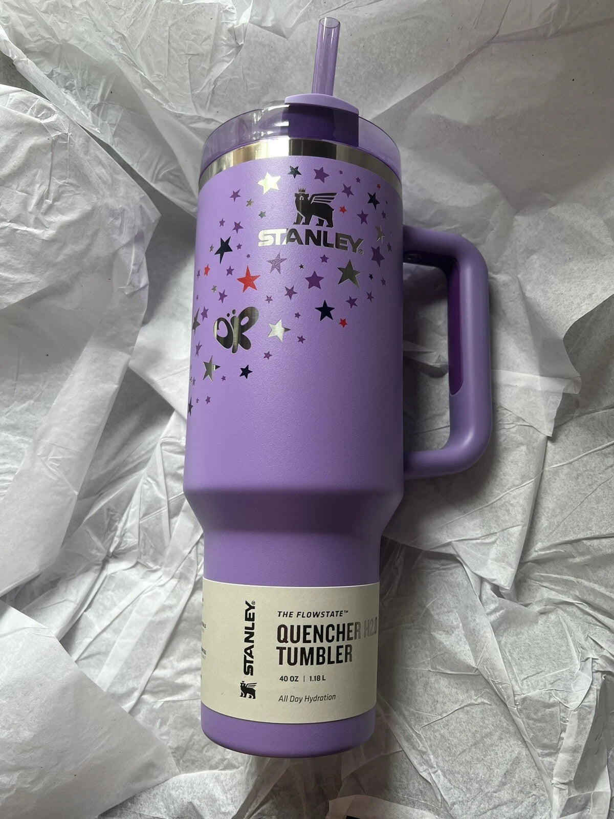Stanley x Olivia Rodrigo Quencher H2.0 FlowState Tumbler 40oz – In Hand, Ready to Ship