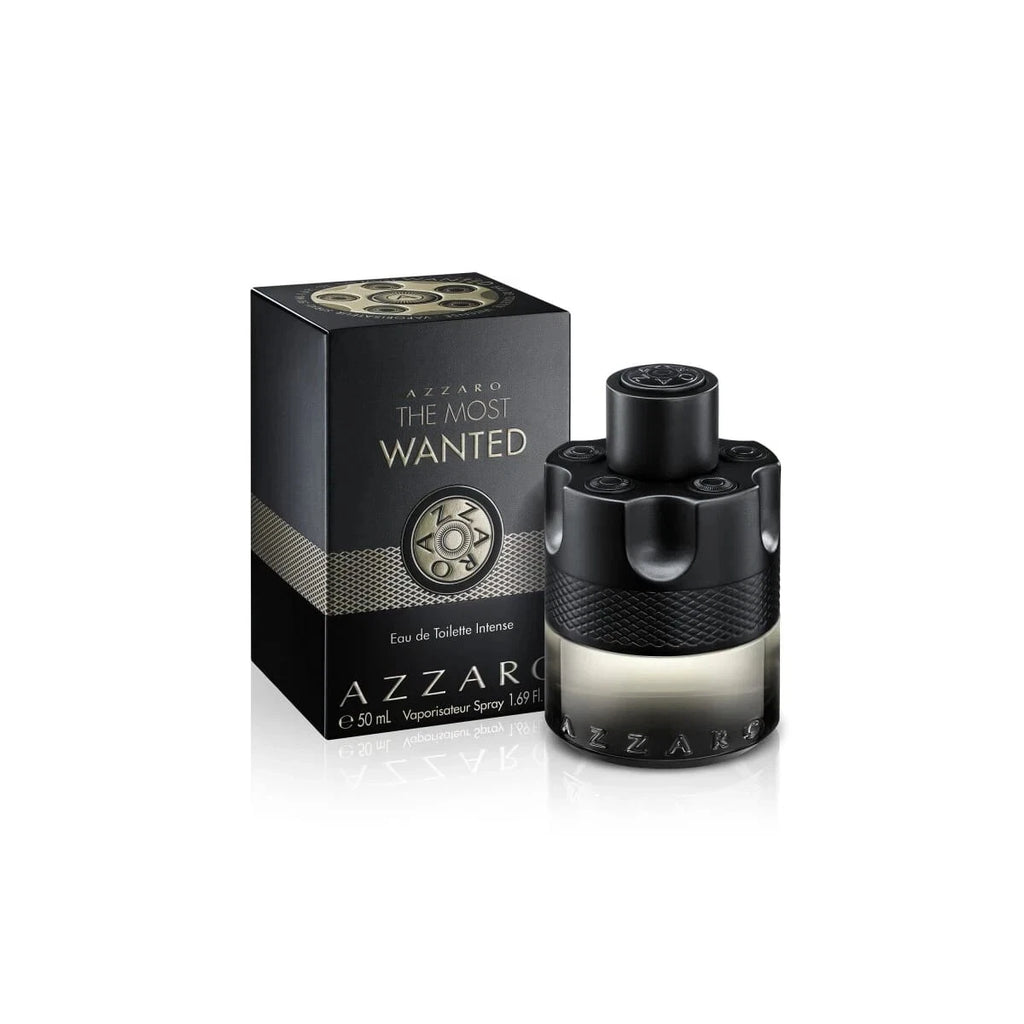 AZZARO The Most Wanted EDT Intense for Men Eau de Toilette Spray 1.69 fl oz / 50ml - New & Sealed
