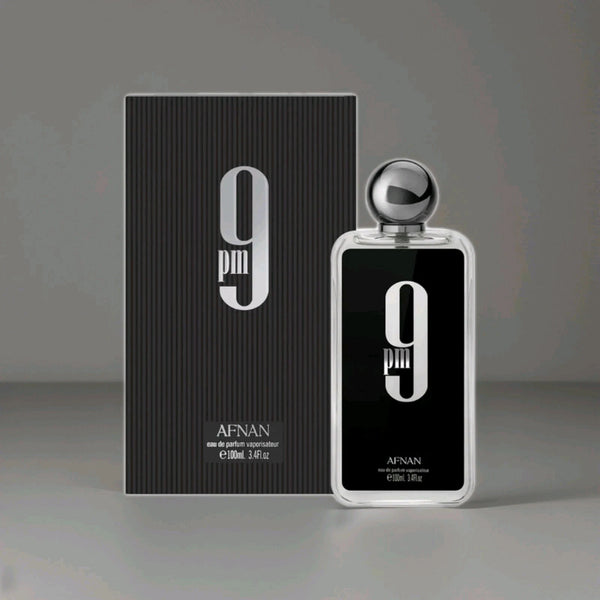 Afnan 9PM Eau de Parfum (EDP) Spray – Unisex – 3.4 oz / 100 mL – Brand New