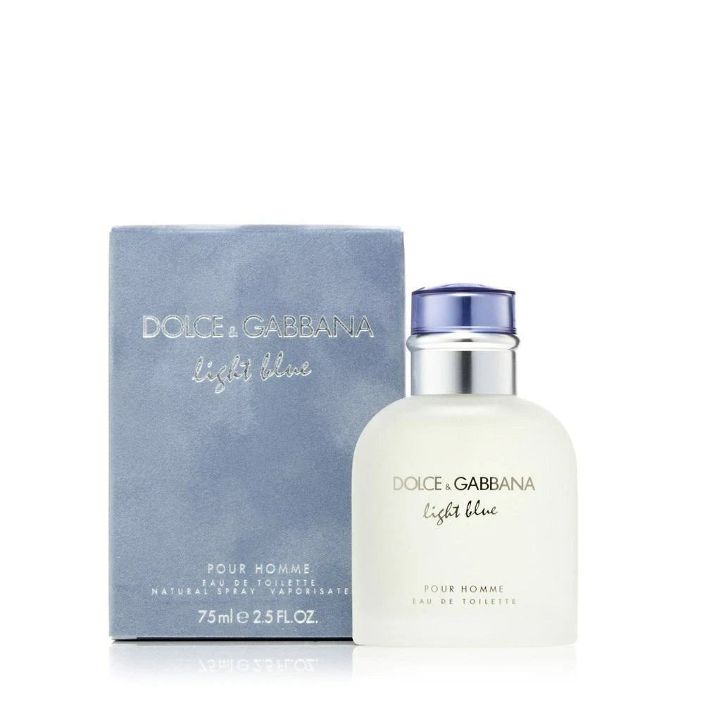 Dolce & Gabbana Light Blue Pour Homme Eau de Toilette Spray for Men 125ml / 75ml – New In Box