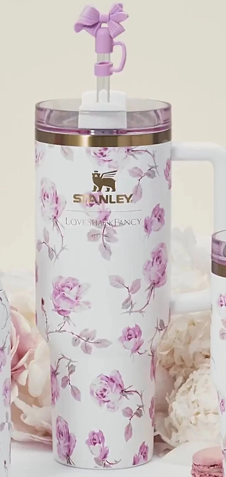 The Stanley x LoveShackFancy Quencher H2.0 FlowState Tumbler | 40 oz