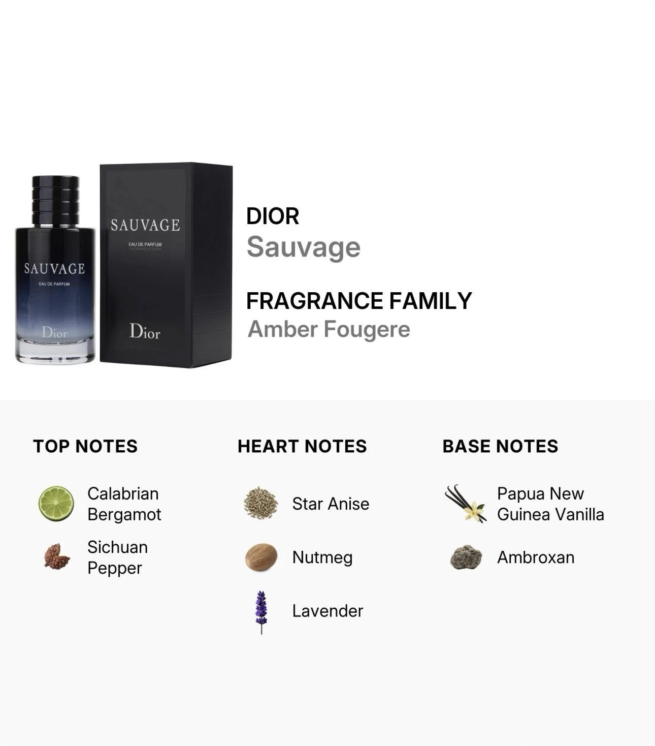 Dior Sauvage Eau de Parfum Spray for Men – Choose Volume – New In Box